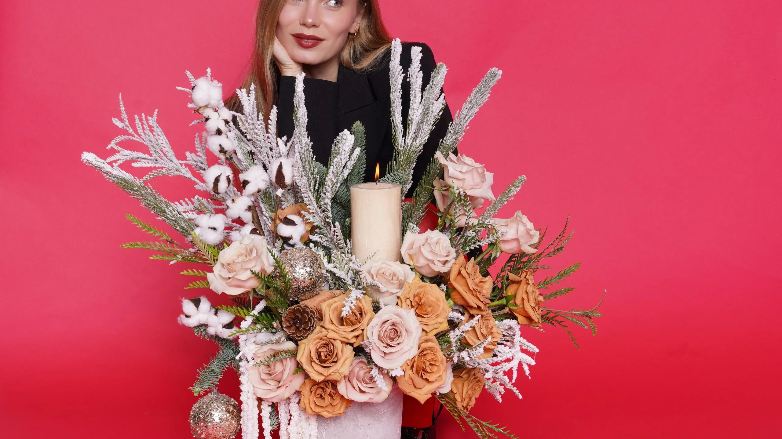 Making Christmas Art With Pressed Flowers | Festive DIY Floral Crafts