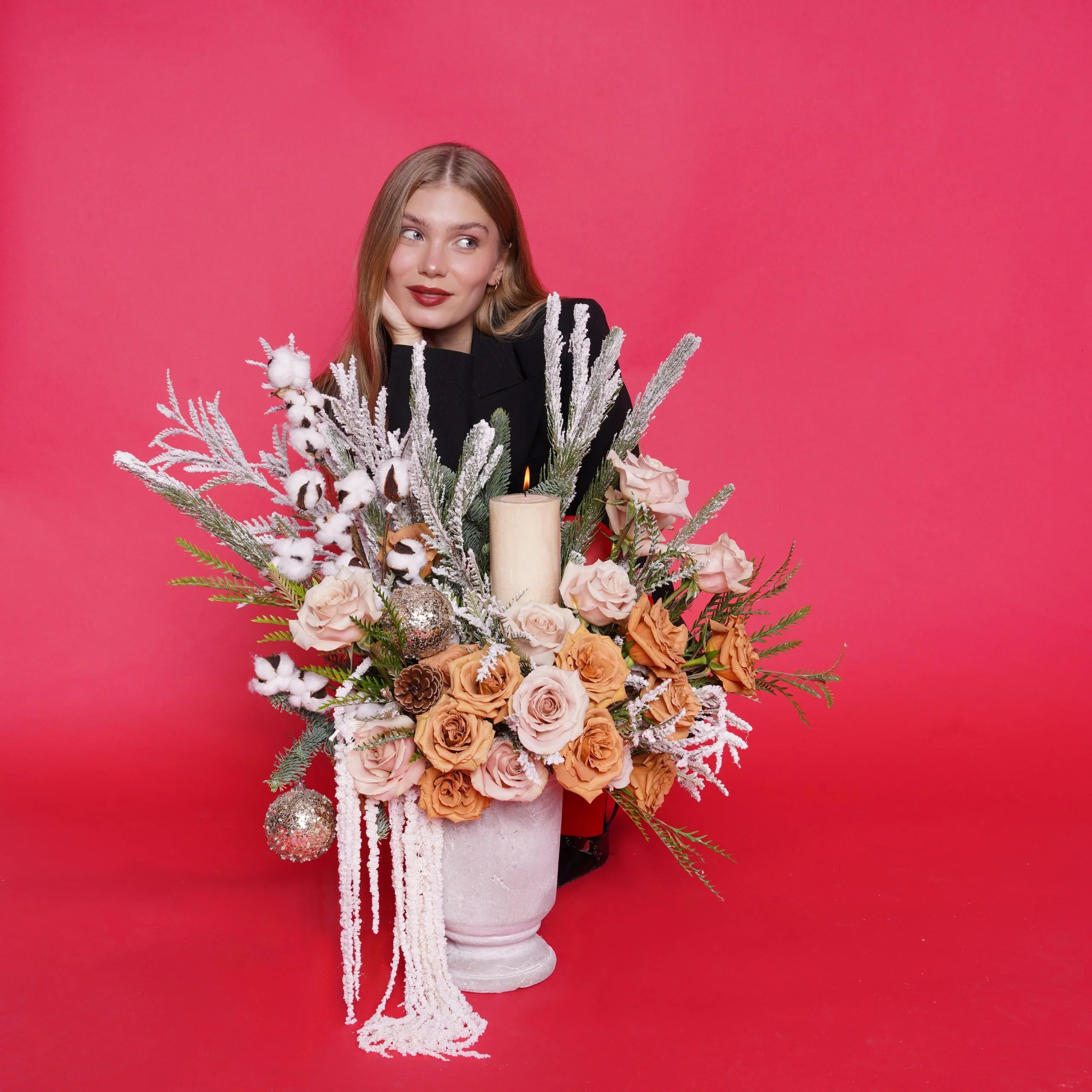 Making Christmas Art With Pressed Flowers | Festive DIY Floral Crafts