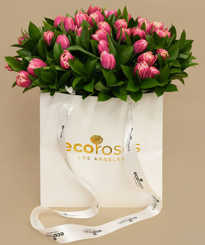 Tulip Joy Flower Bag