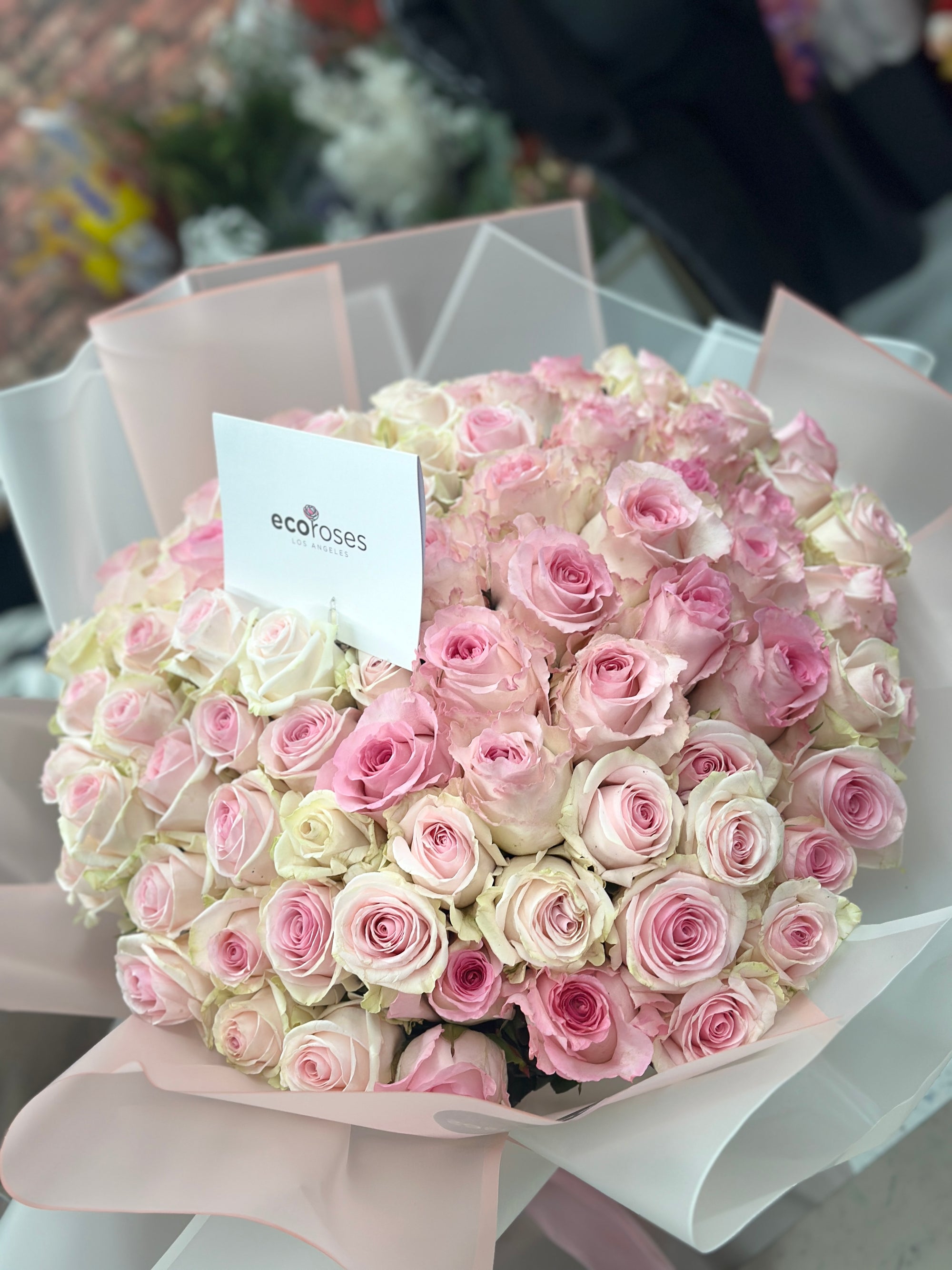 Flower Shop In Glendale Ca Pink Paradise bouquet features premium, long-stemmed pink roses, carefully hand-picked and arranged for maximum freshness and beauty Shop In Glendale Ca