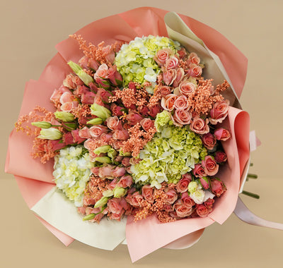 Peachy Freshness Bouquet