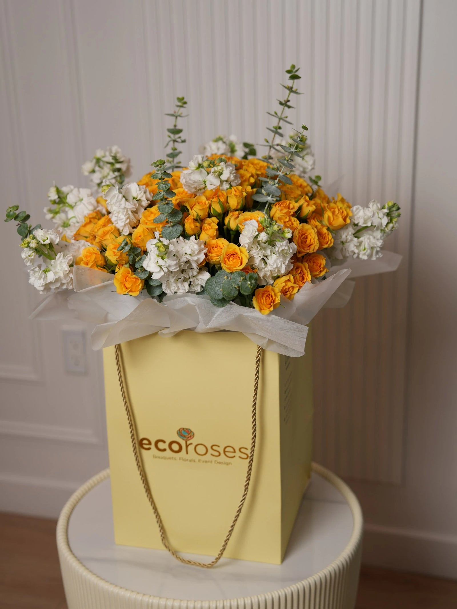 The Soleil – Yellow Gift Bag