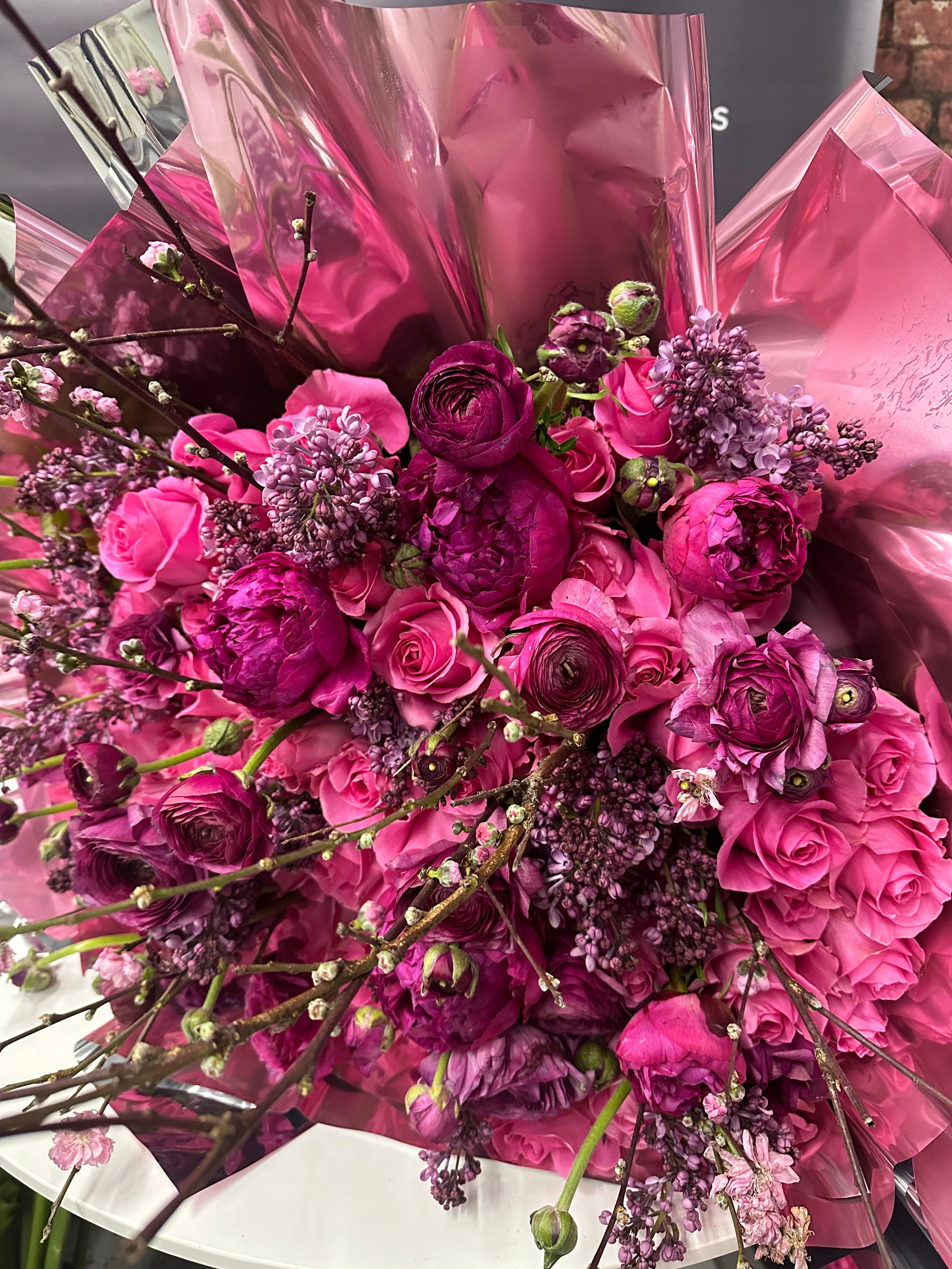 Glendale Flower Shop Peony Perfection signature bouquet